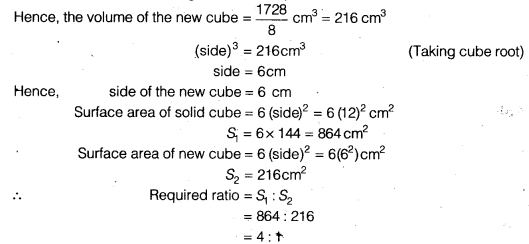 NCERT Solutions for Class 9 Maths Chapter 13 Surface Areas and Volumes a5 8